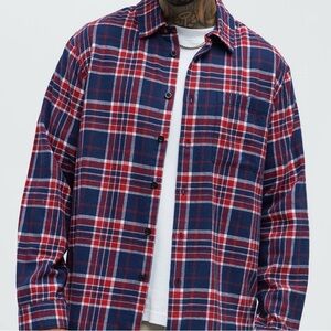 Mens Fashion Nova Flannel shirt XXL